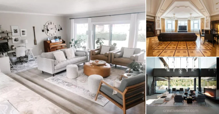 20 Beautiful Large Living Room Ideas