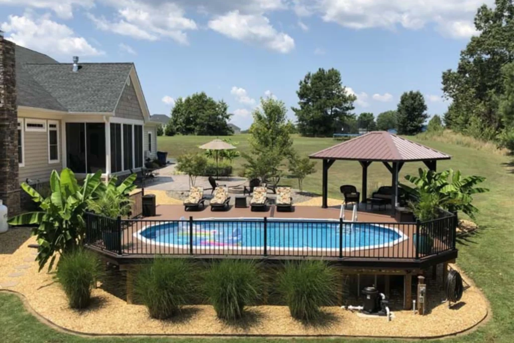 Add Glamour to Your Pool Deck with a Gazebo