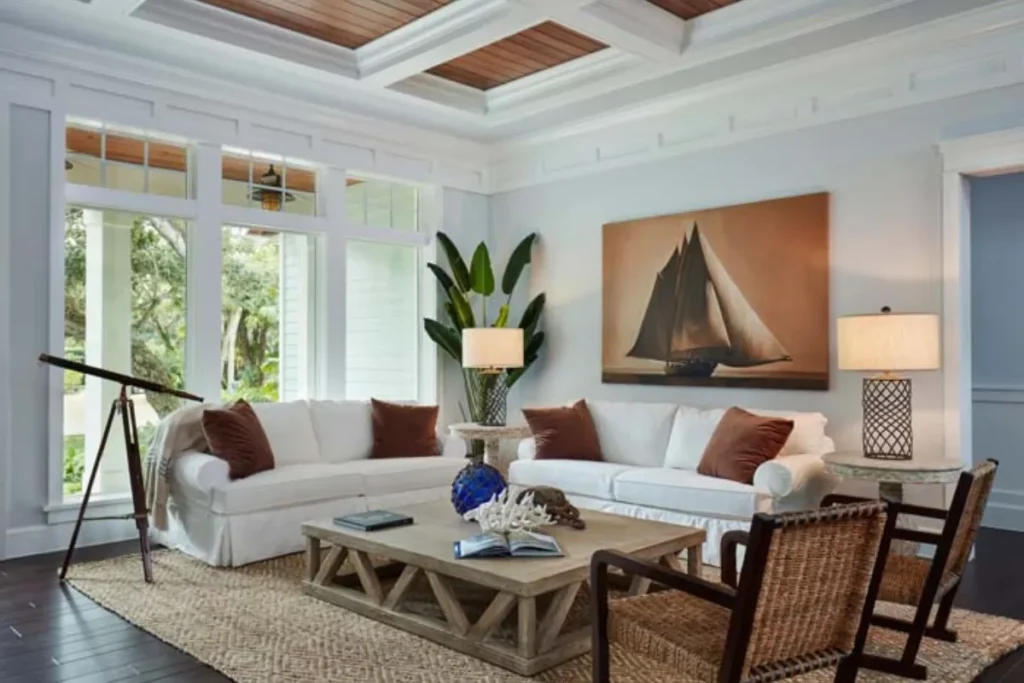 An Impacting Focal Point To Introduce The Beach Theme