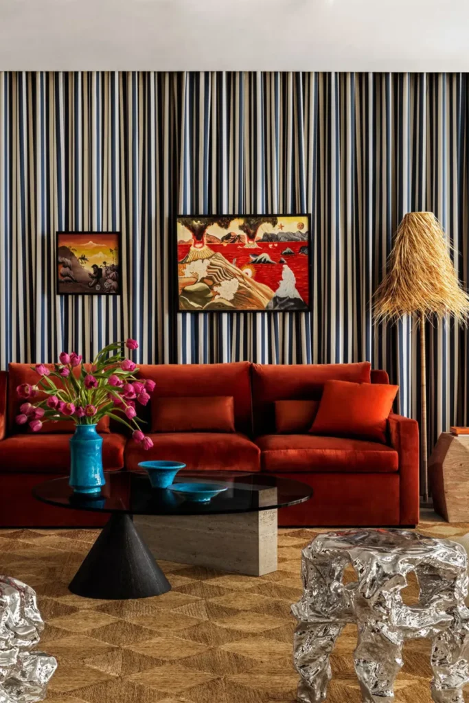 Bohemian Surrealist Living Room