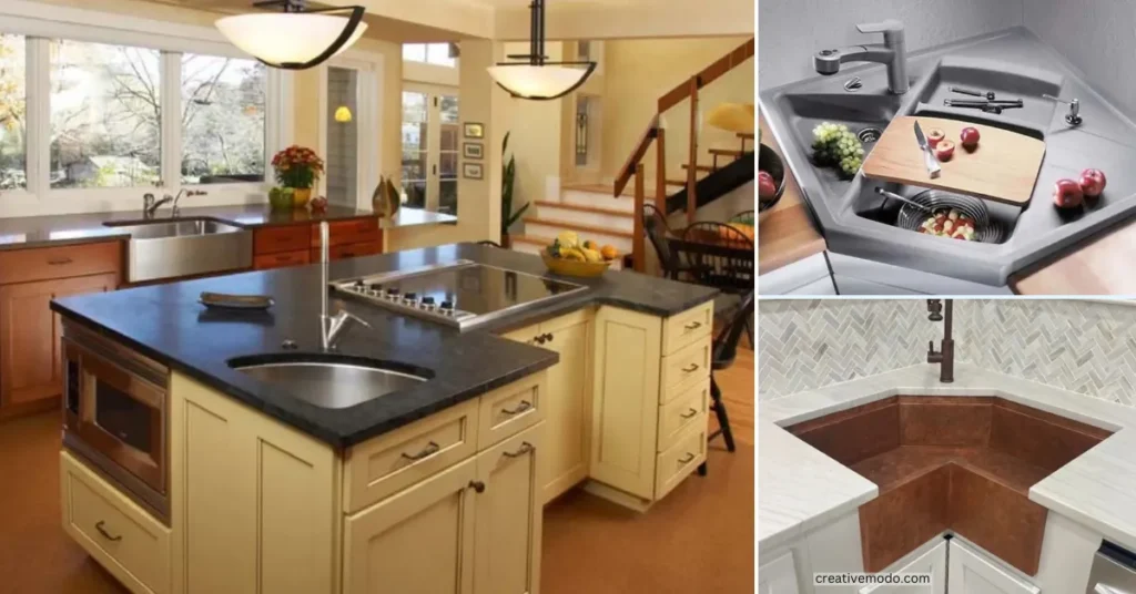 Corner Kitchen Sink Ideas