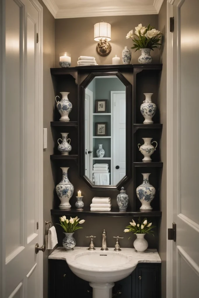 Corner Shelving for Decor
