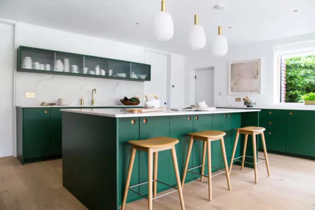 Create a Fresh Vibrant Look with Earthy Greens