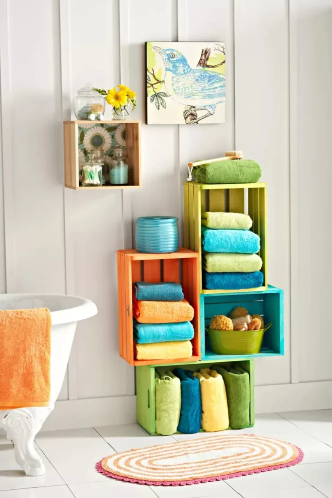 DIY Bathroom Storage Ideas