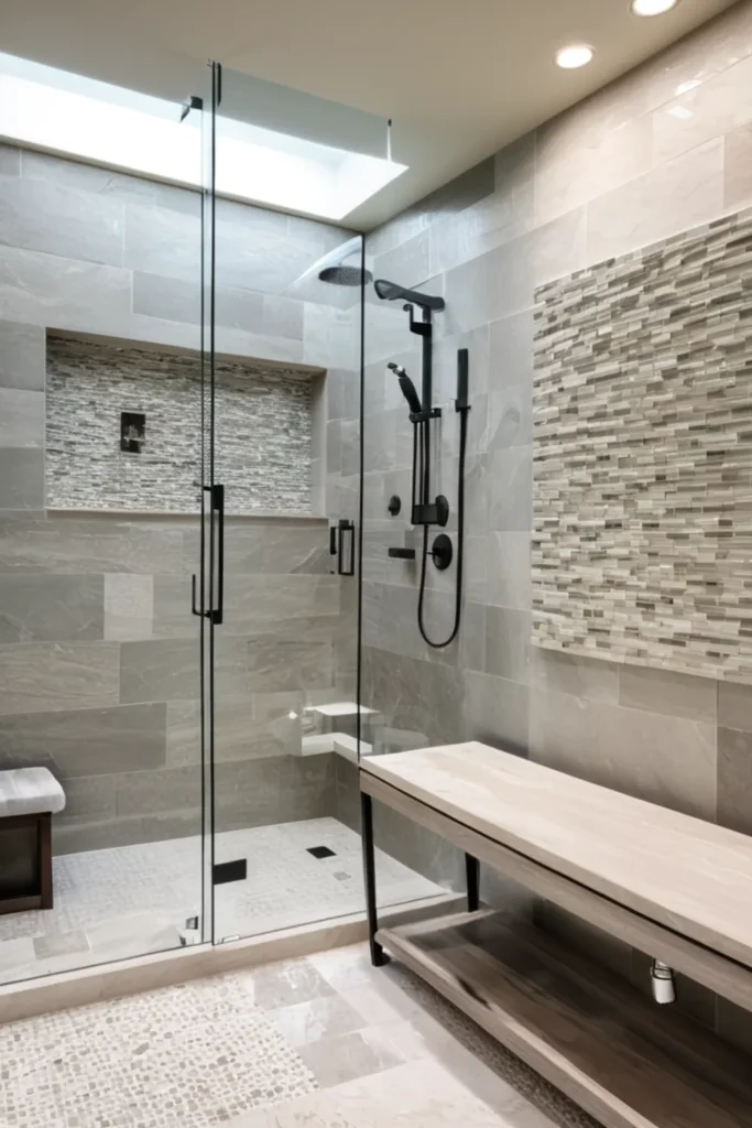  Design a Luxurious Walk-In Shower with Glass Enclosure