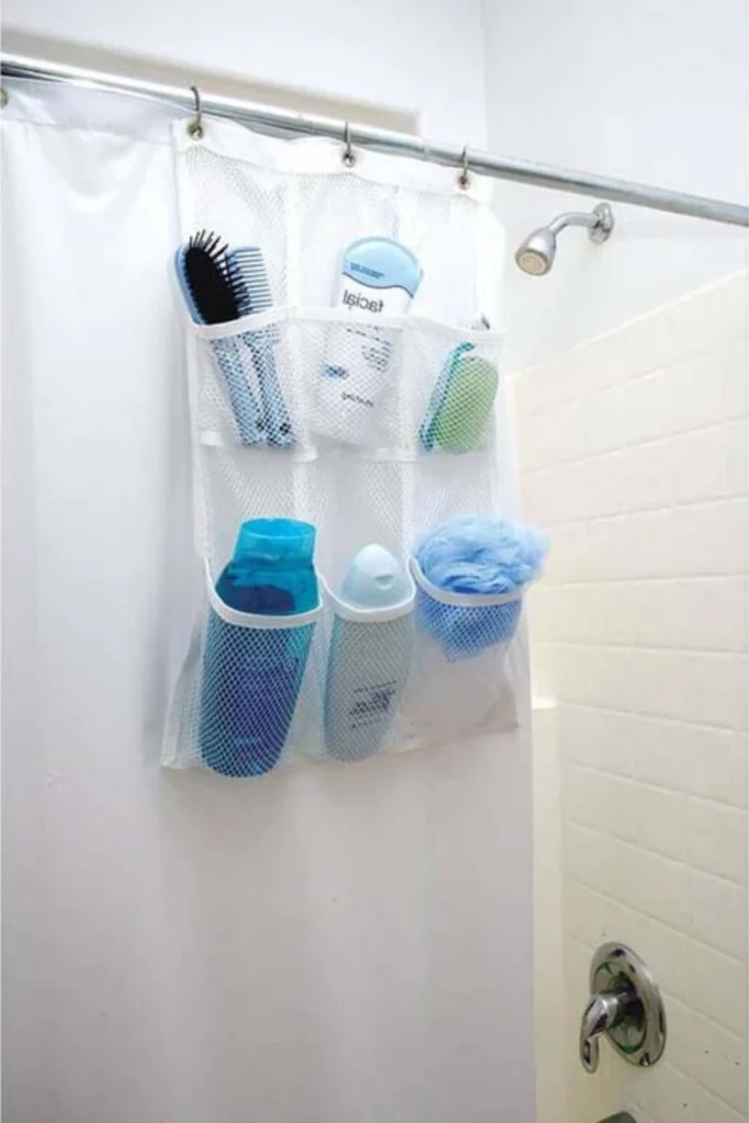 Dollar Store Shower Organizer