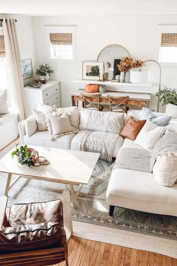  Farmhouse Boho Living Room