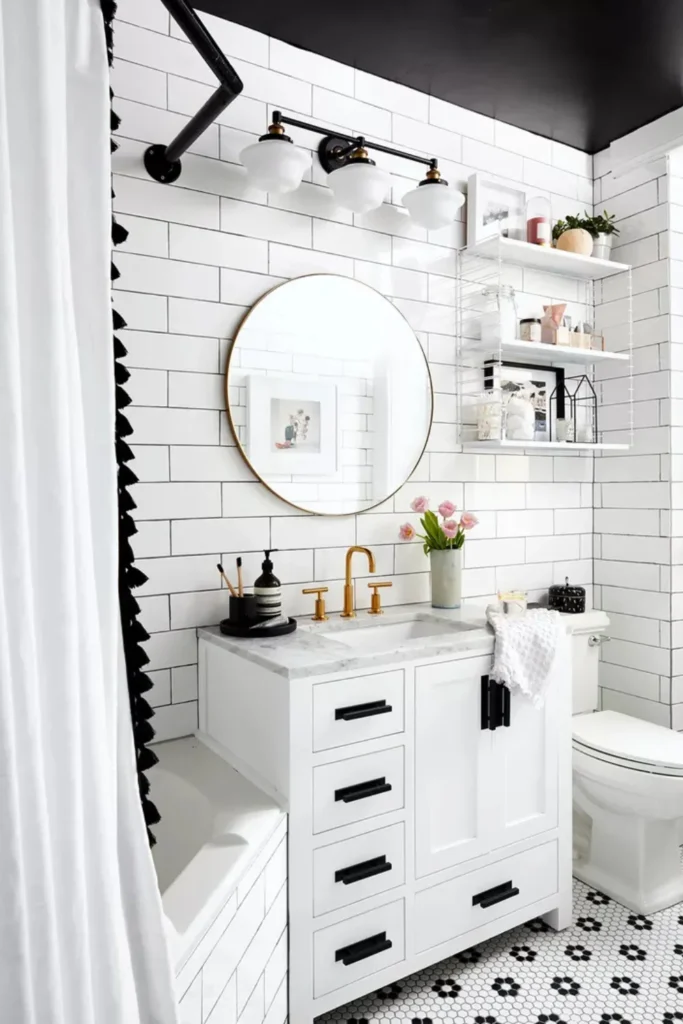 Floating Storage Shelves