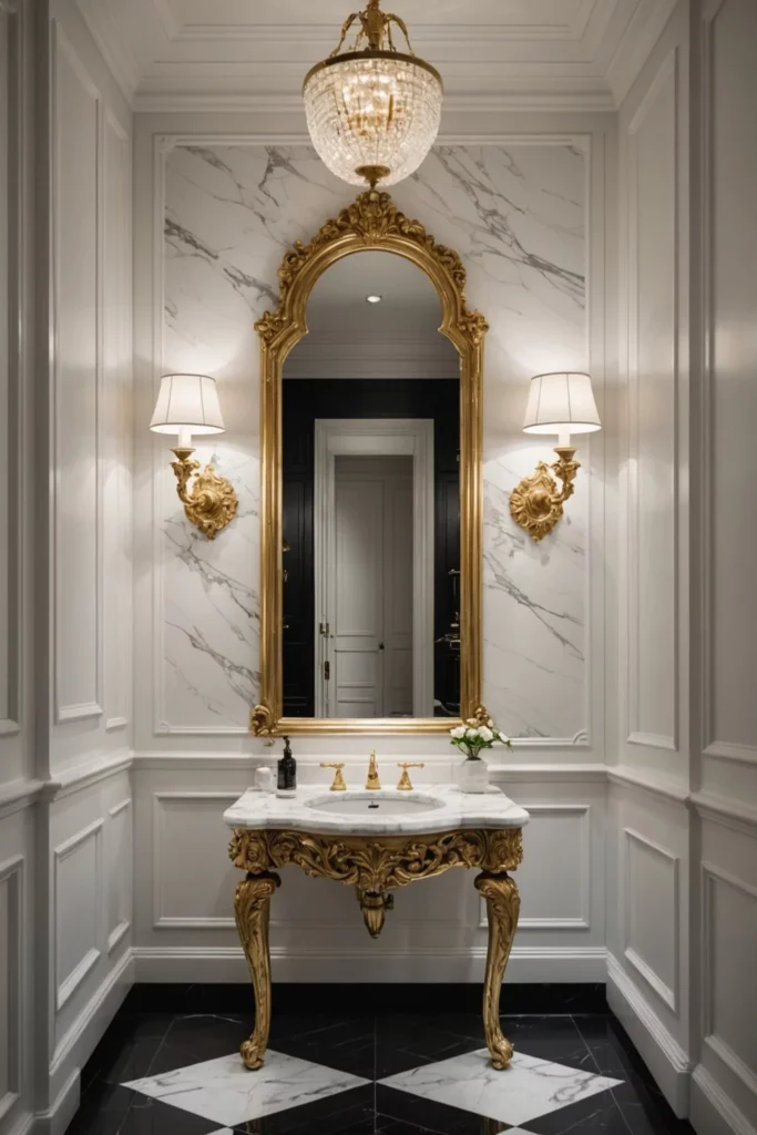 Freestanding Sinks with Decorative Legs