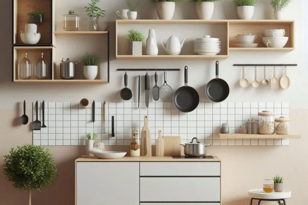 Functional Floating Shelves
