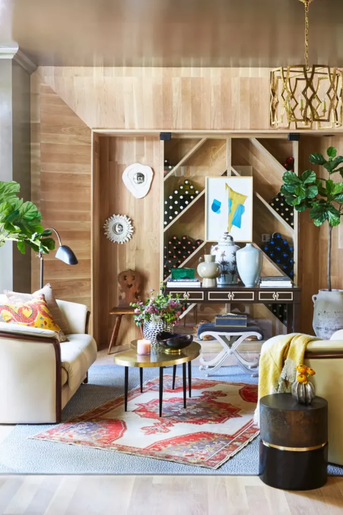 Go Heavy on the Wood Paneling