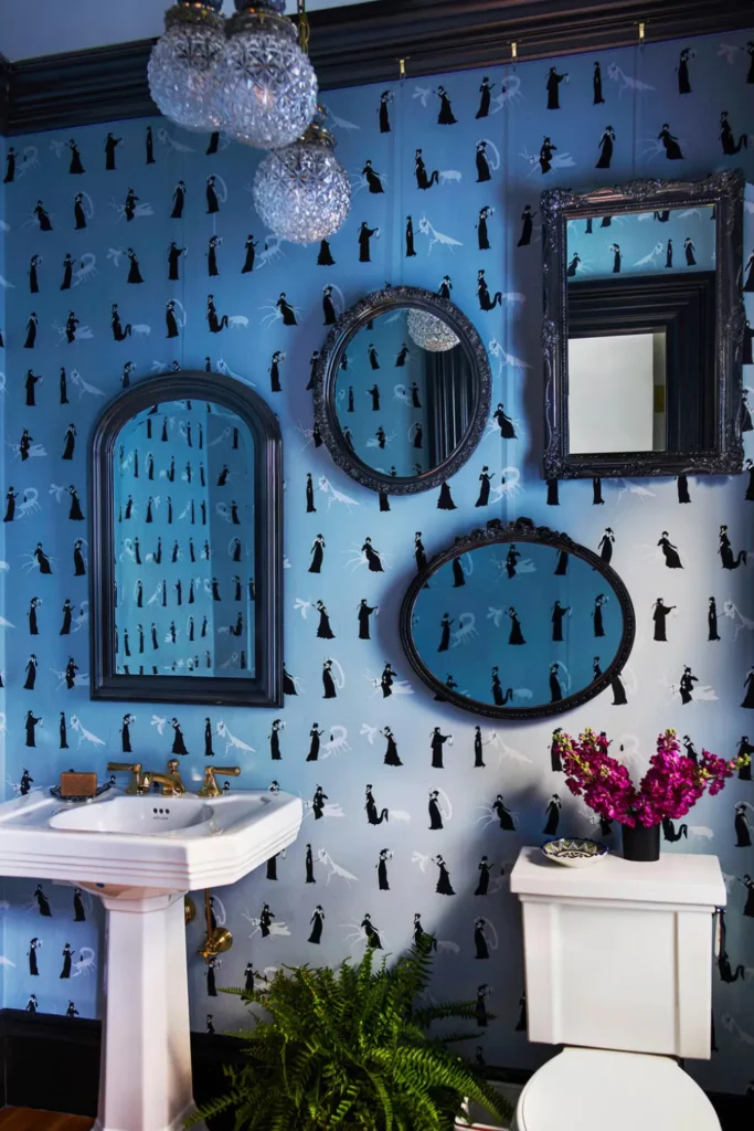 Hang a Mirror Gallery Wall