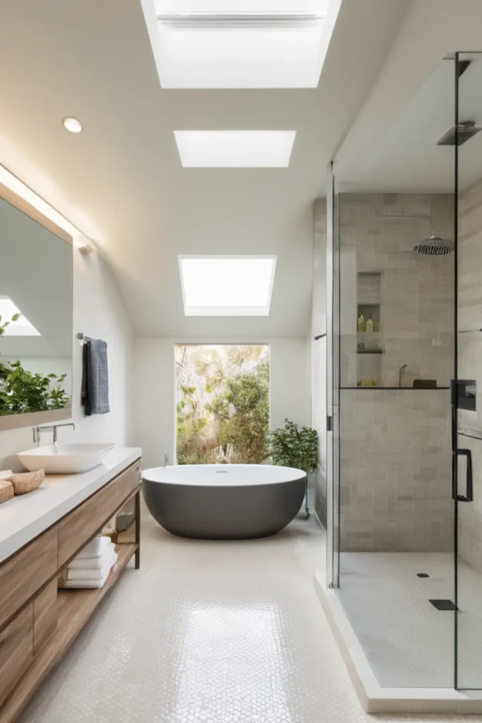 Illuminate the Space with Skylights and Natural Light