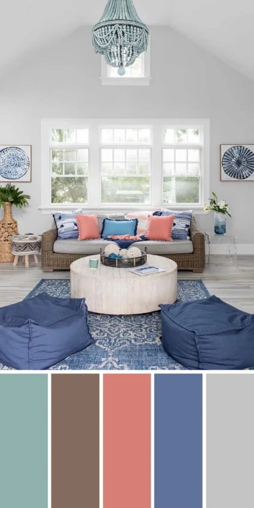 Make a Bold Statement with Coastal Colors