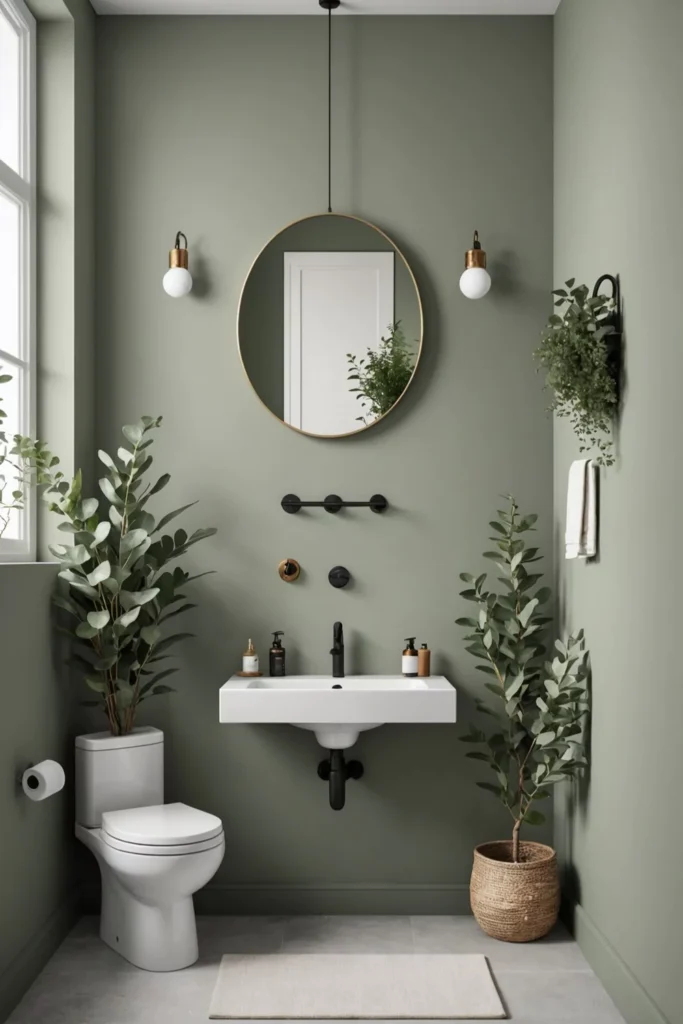 Minimalist Decor with Greenery
