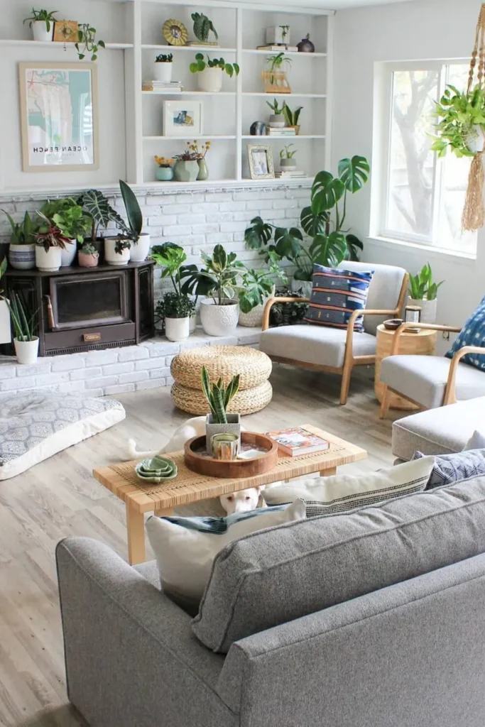 Modern Bohemian Living Room