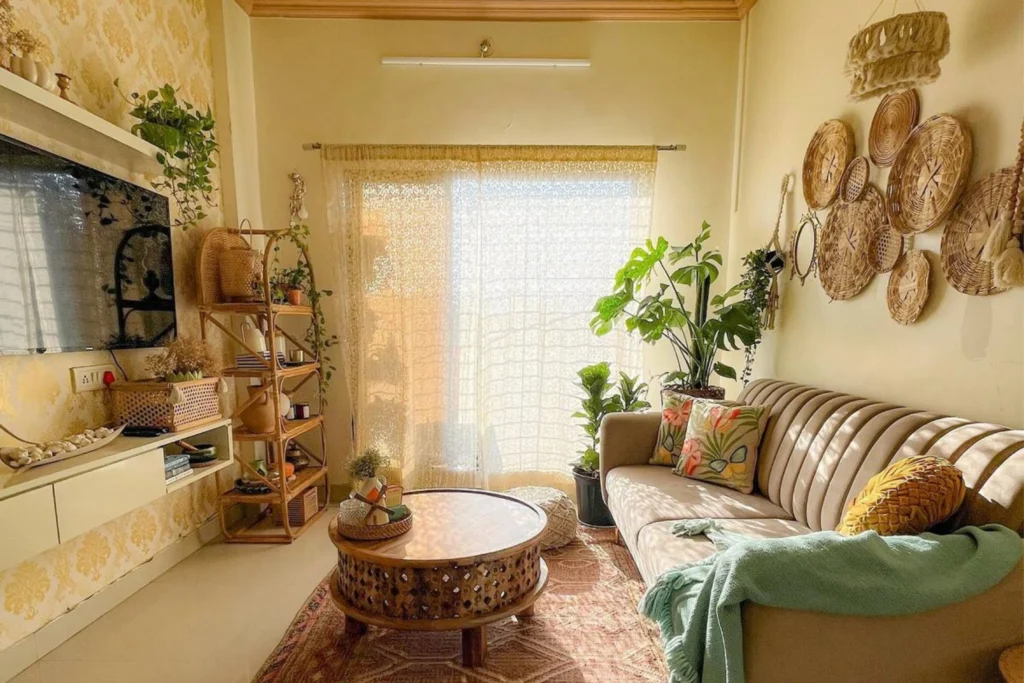 Organized Yet Artistic Boho Spaces