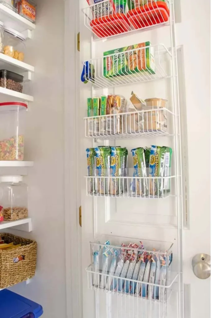 Plastic Boxes To Sort The Stored In The Fridge
