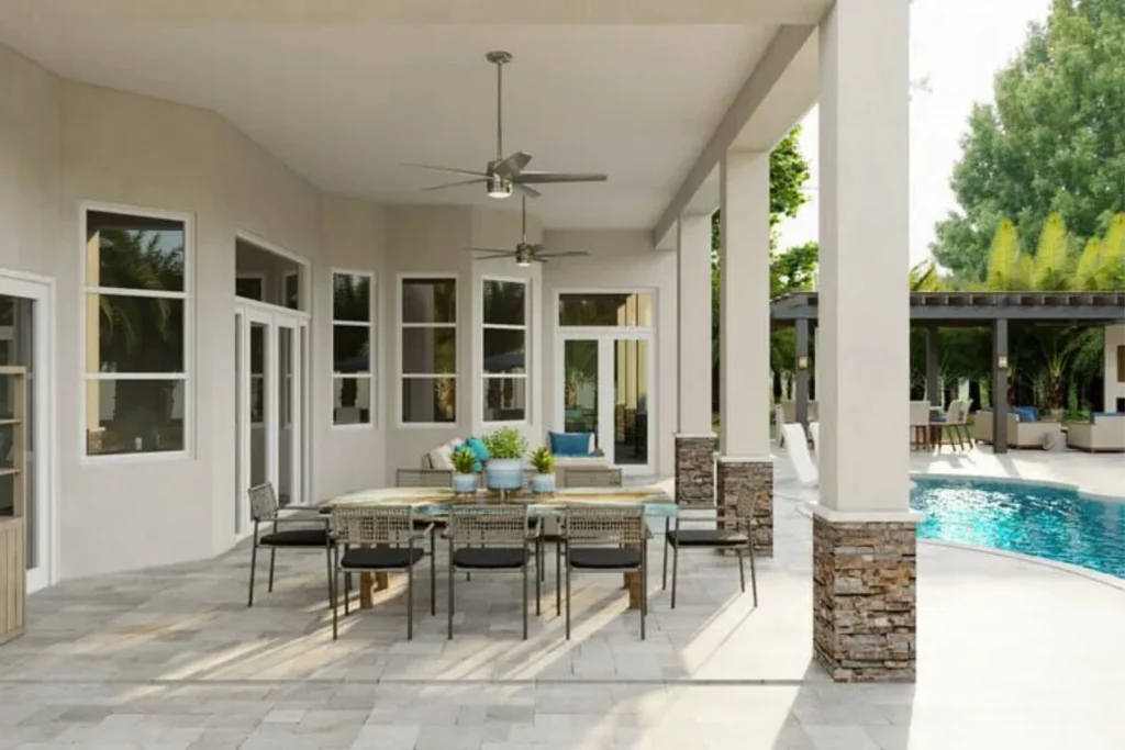 Poolside Dining