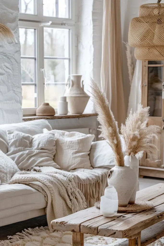 Soft Neutrals and Rustic Elegance