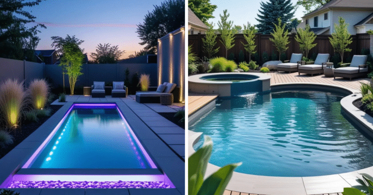 10 Semi Inground Pool Ideas for Stylish and Functional Backyard Designs